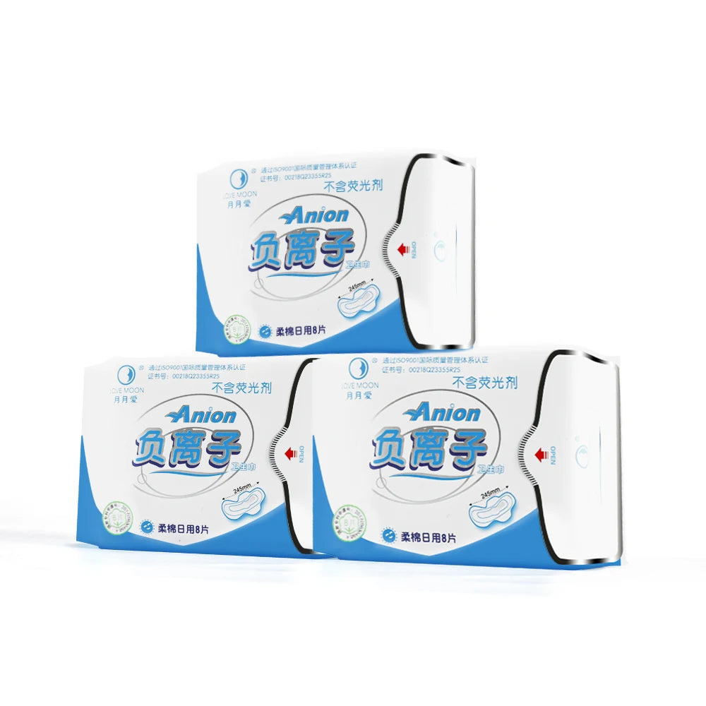 5Packs Feminine Sanitary Pads Menstrual Panties Disposable Hygiene Product Towels Long Night Period Hygienic Night Period Gasket