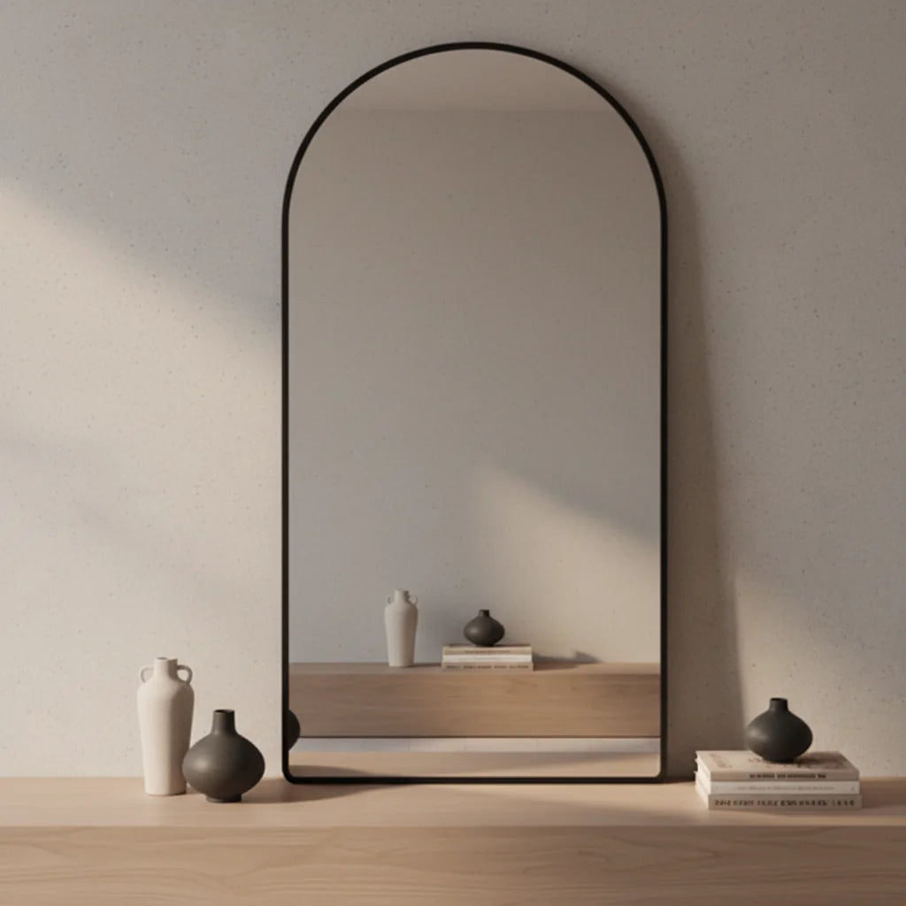 Decor  Mirror Full Length Hot Design Customized Decor Arch Full Length Full Body Mirror Decor Standing Mirror