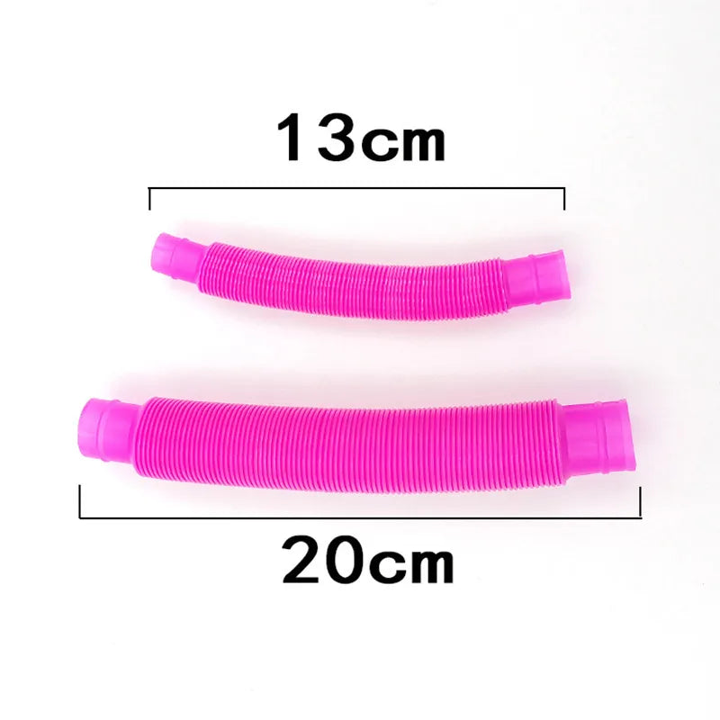 5 Pack Fine Motor Skills & Learning Unique Classroom Fidget for Kids Pop Tube Sensory Toys