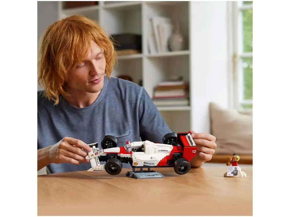 LEGO Icons McLaren MP4/4 and Ayrton Senna