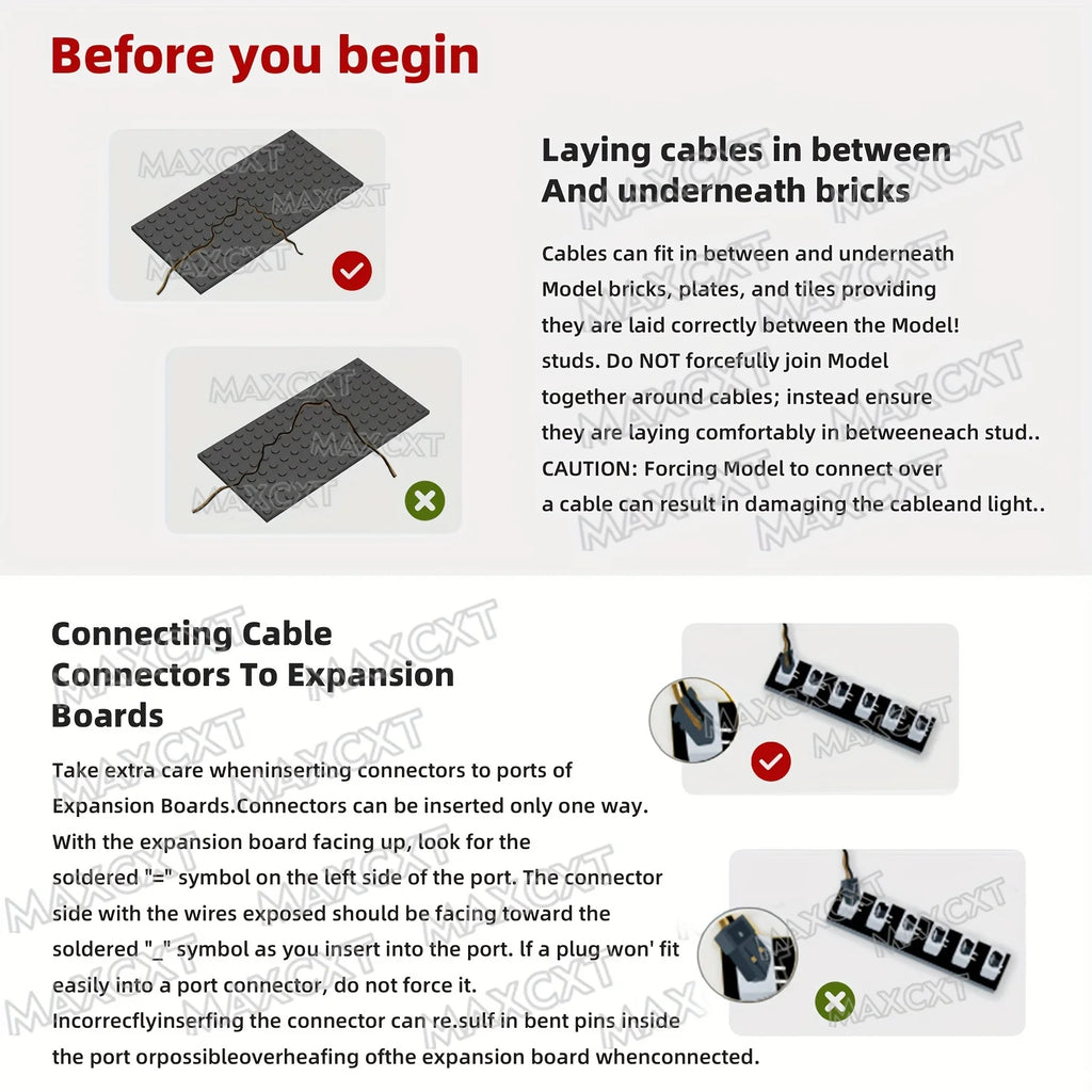 MAXCXT LED Light for Lego-10318 Concorde DIY Decorative Lamp with Battery Box (Not Include Lego Building Blocks Set)