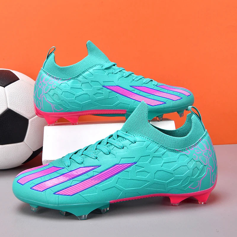 High Quality Soccer Cleats for Men Soccer Shoes Society Boys Football Boots Children Football Shoes Sneakers Unisex Soccer Boots