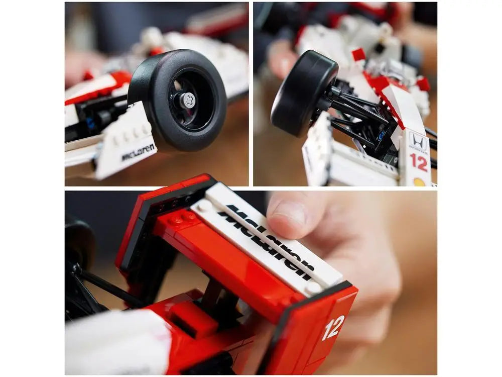 LEGO Icons McLaren MP4/4 and Ayrton Senna