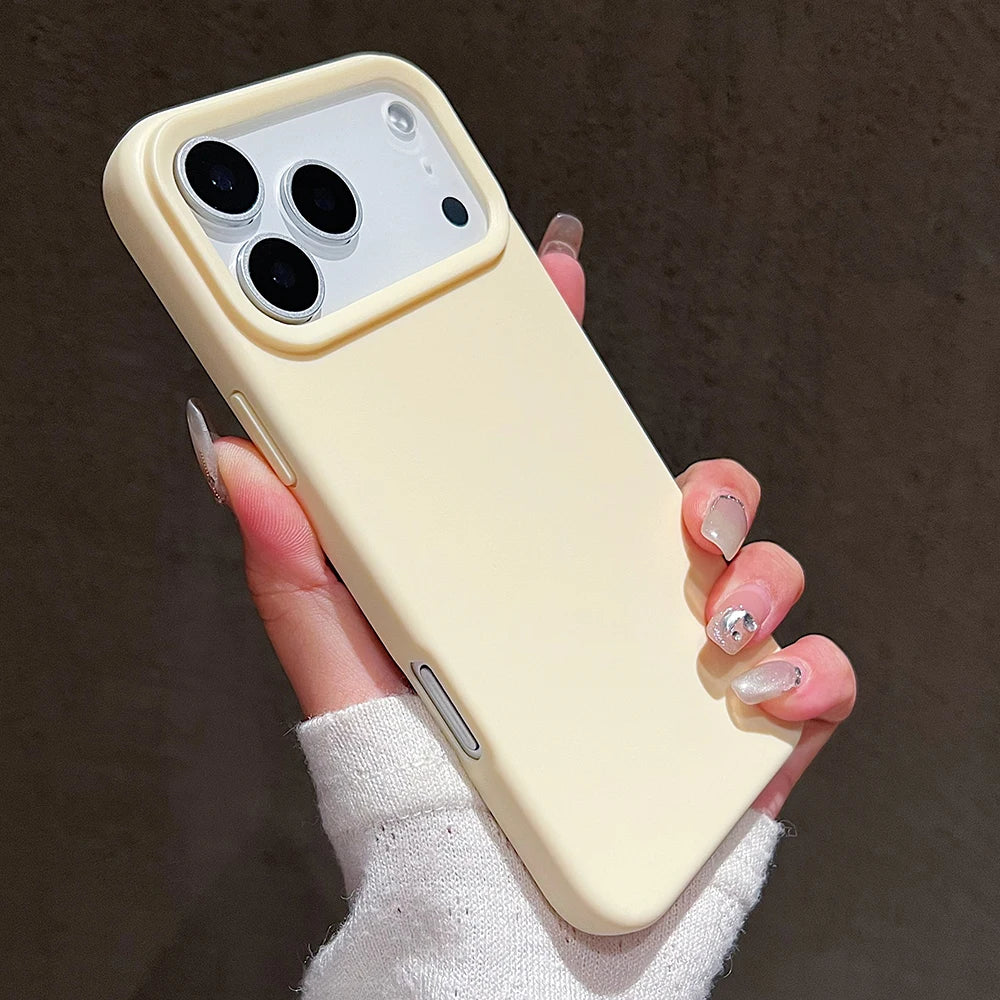 Candy Color Silicone Protective Phone Case For iPhone 17 Pro Max 17 Air 17 Pro Shockproof Matte Soft TPU Bumper Back Cases Cover