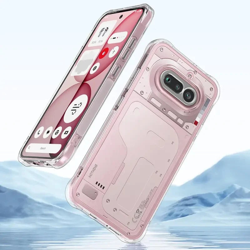 For Nothing Phone 4A 4 A Reinforced Corners Case For Phone4A Soft Clear TPU Shockproof Mobile Phone Cases Back Cover Coque Funda