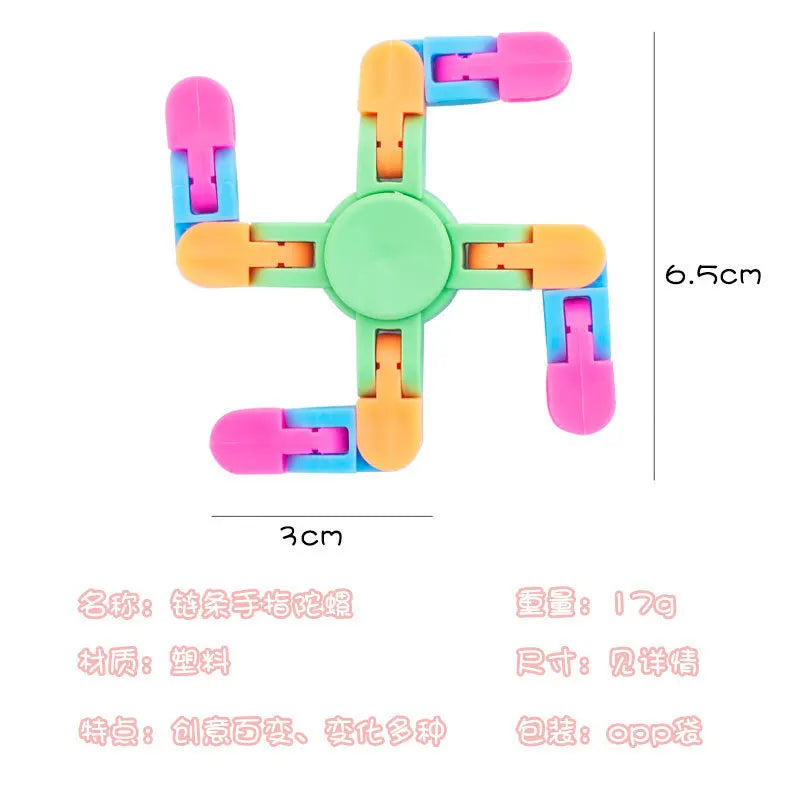 Fun Fidget Spinner Stress Relief Toys for Kids Birthday Party Gifts Souvenirs Kindergarten Back To School Pack Boys Girls Prizes