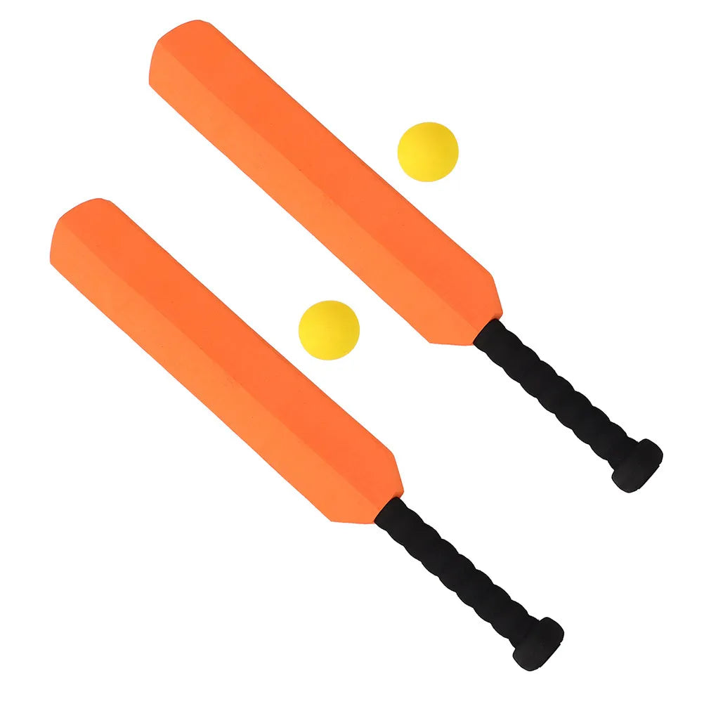 2Set Cricket Bat Baseball Set Indoor Outdoor Play Parent Bonding Skill Development Safe Reliable Beginner Friendly