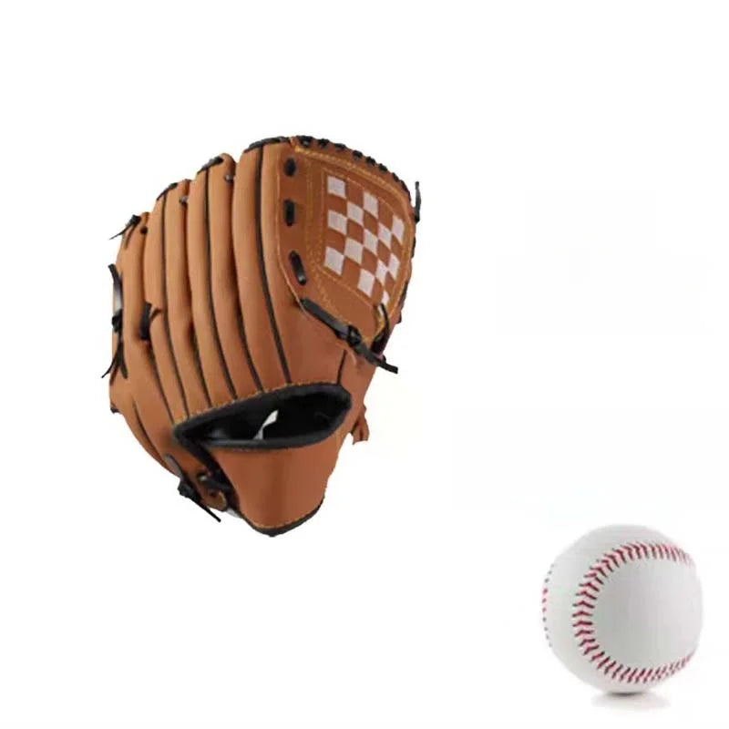 Baseball Gloves PVC PU for Children And Adults Youth Team Building Quality Extension Props Baseball Catching Gloves