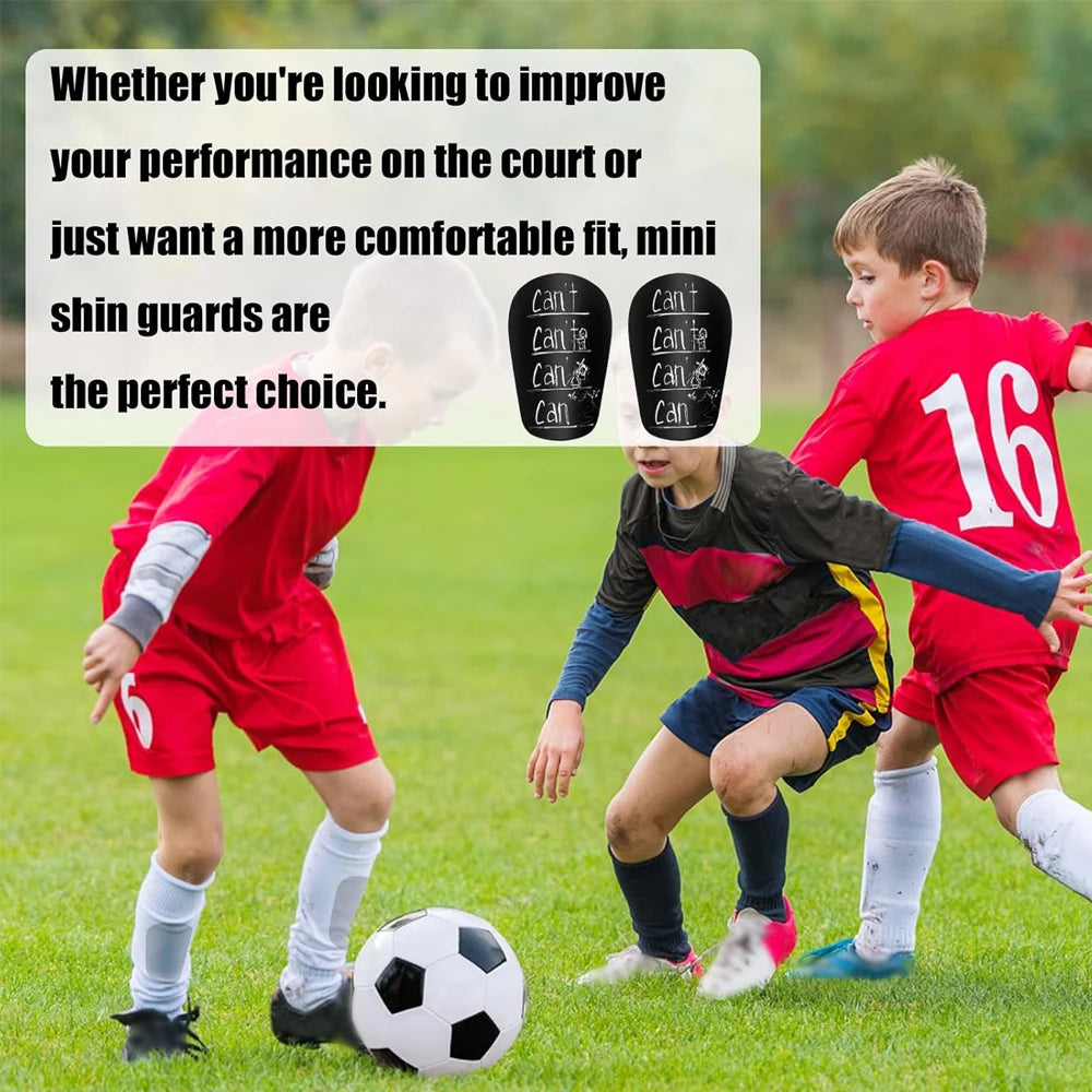 1Pair Mini Shin Guards,Small Shin Guards Soccer,Calf Guards - Light Comfortable Shin Gaurds, Shinguards for Teen Kids Adults