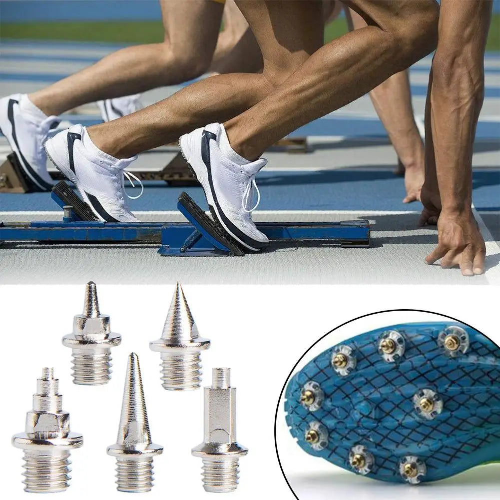 20 Pcs Hard Steel Track And Cross Country Spikes With Spike Wrench Replacement For Sprint Sports Short Running Shoes M4I0