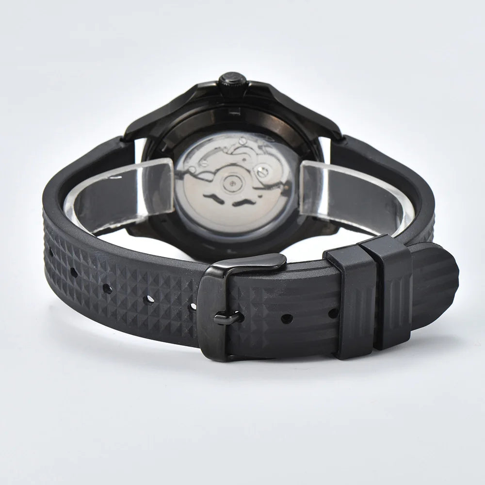OUMASHI Grenade Men's Watch 42mm NH35A Automatic Luxury Watch with Movement Sapphire Glass Stainless Steel Case Waterproof Watch