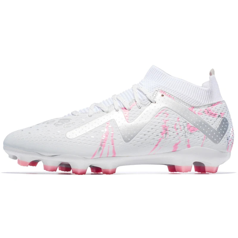 Men's Soccer Cleats Football Cleats for Mens Big Boys Mid-Top Spikes FG/TF Shoes for Youth Professional Training Turf Sneaker
