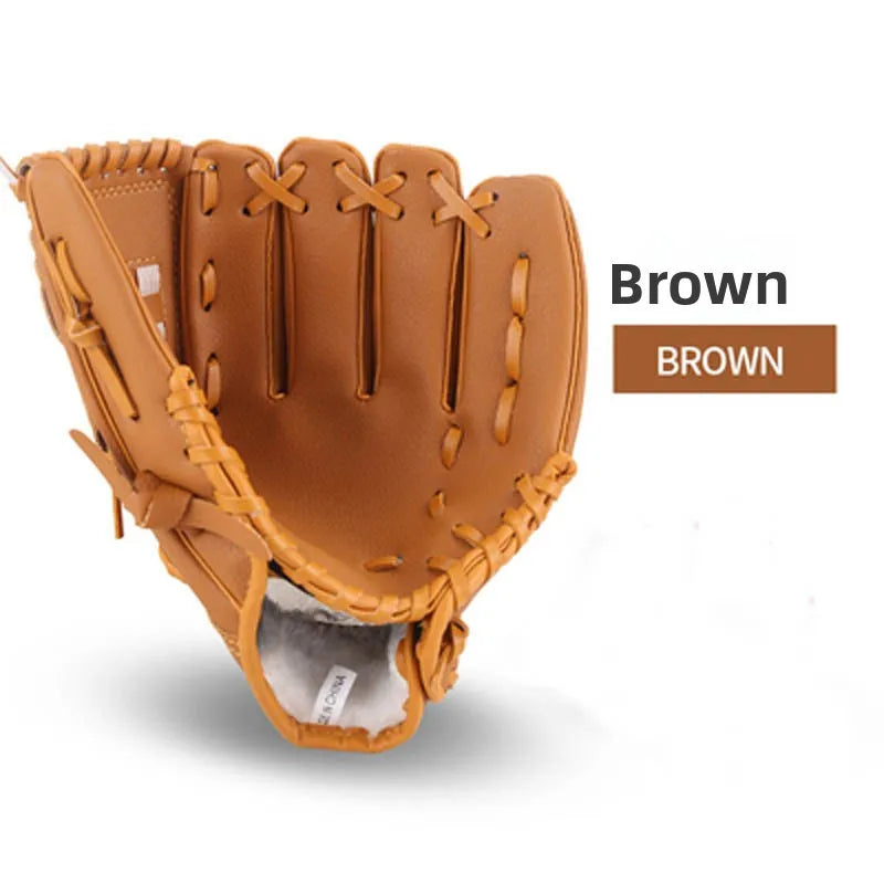 Baseball Gloves PVC PU for Children And Adults Youth Team Building Quality Extension Props Baseball Catching Gloves