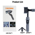 F10 Pro handheld 3-axis Mobile gimbal handy stabilizer for cell phone holder real-time tracking stabilizzatore smartphone Selfie