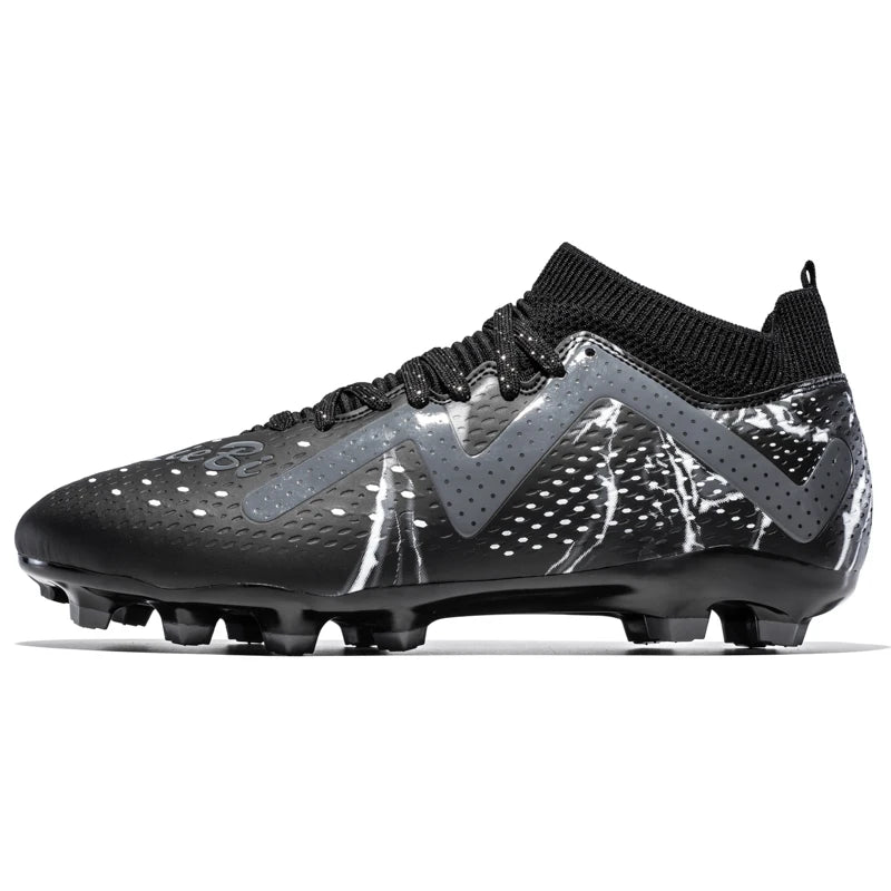 Men's Soccer Cleats Football Cleats for Mens Big Boys Mid-Top Spikes FG/TF Shoes for Youth Professional Training Turf Sneaker