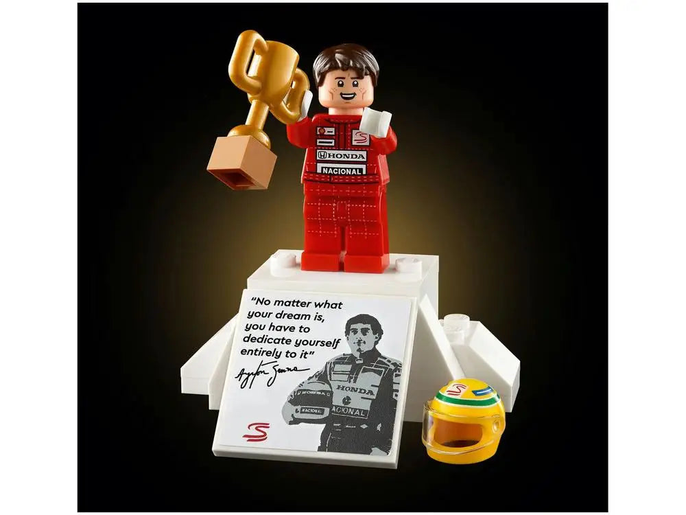 LEGO Icons McLaren MP4/4 and Ayrton Senna