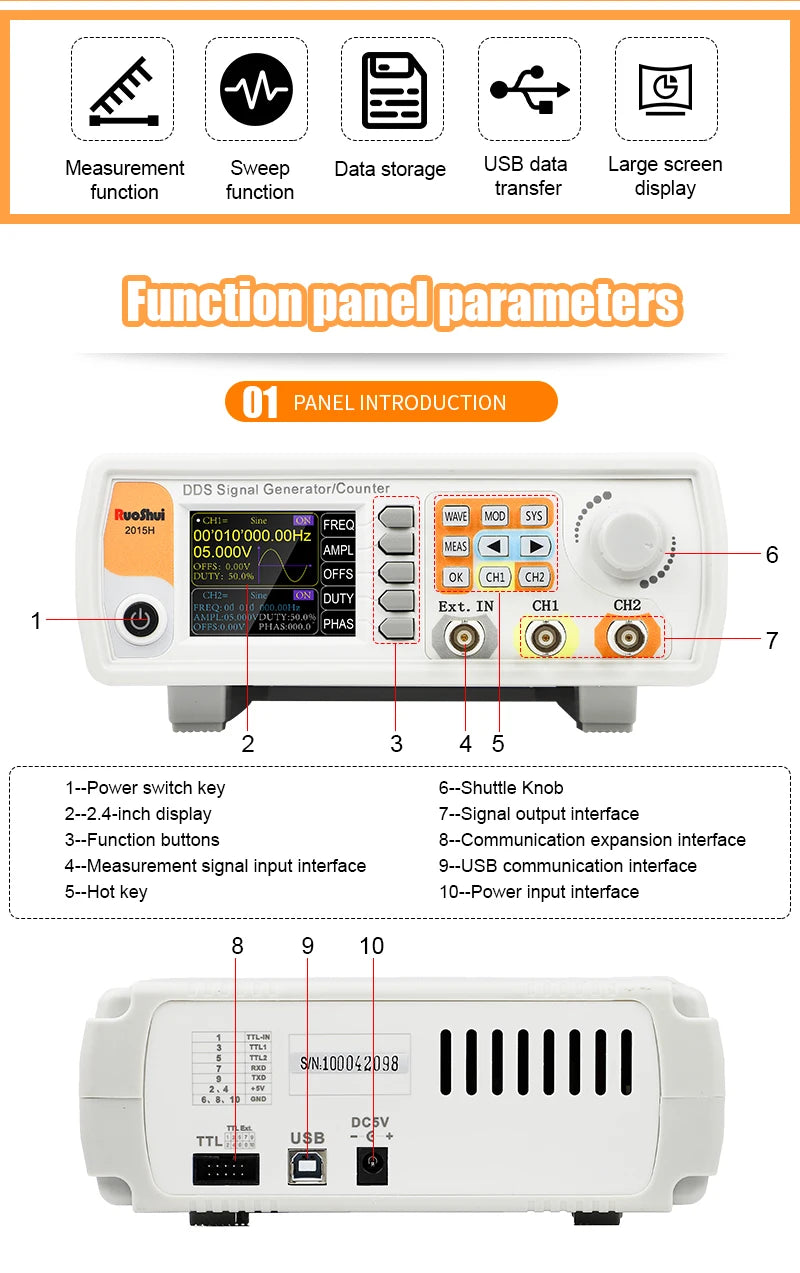 VICTMini Digital Multimeter 30000 Counts True RMS AC/DC 1000V Desktop Multimetro 300MHz Electrician Transistor Capacitance Test