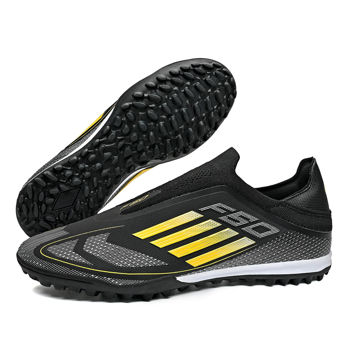 New Men Soccer Shoes Cleats Football Boots Non Slip Match Training Outdoor Sport Boys Breathable Adult Long Spikes Comfortable