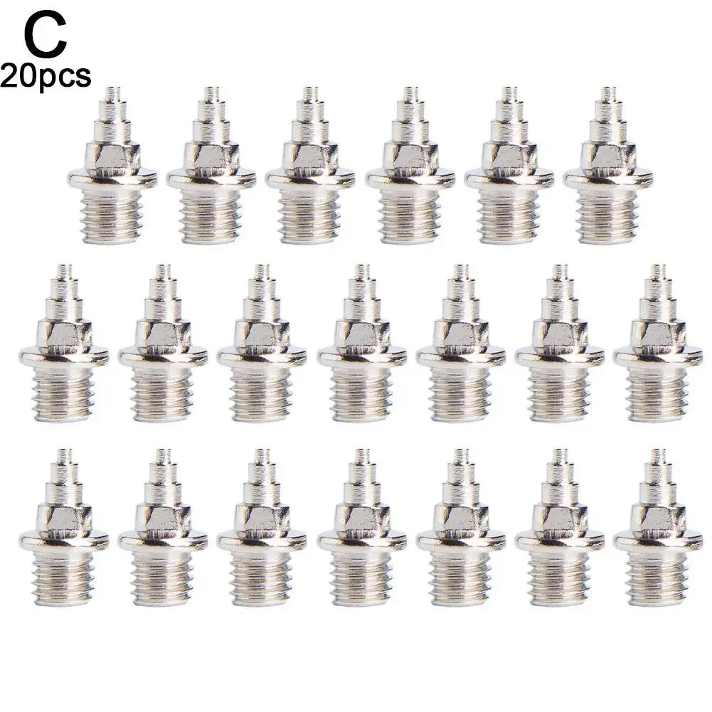 20 Pcs Hard Steel Track And Cross Country Spikes With Spike Wrench Replacement For Sprint Sports Short Running Shoes M4I0