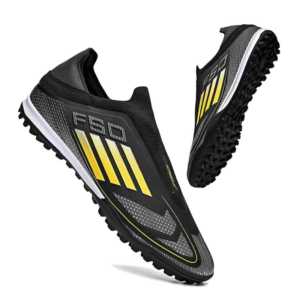 New Men Soccer Shoes Cleats Football Boots Non Slip Match Training Outdoor Sport Boys Breathable Adult Long Spikes Comfortable