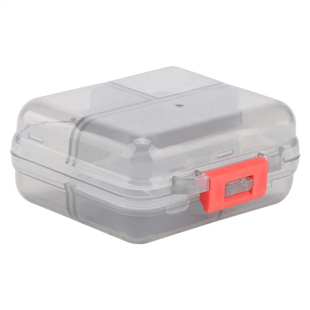 7 Grids Design Pill Box Organizer Subpackage Compartments Compact Medicine Tablet Box Sealing Cover Durable Weekly Pill Box