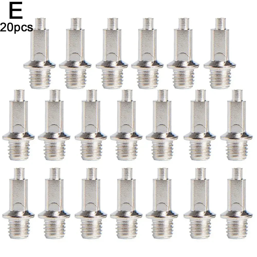 20 Pcs Hard Steel Track And Cross Country Spikes With Spike Wrench Replacement For Sprint Sports Short Running Shoes M4I0