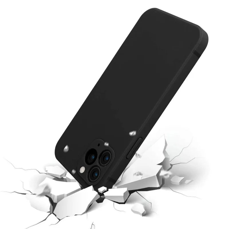Custom Pictures Phone Case for iPhone Personalized Phone 17 16  Cases, Customized Photo Black Silicone Soft  Cover for Birthday