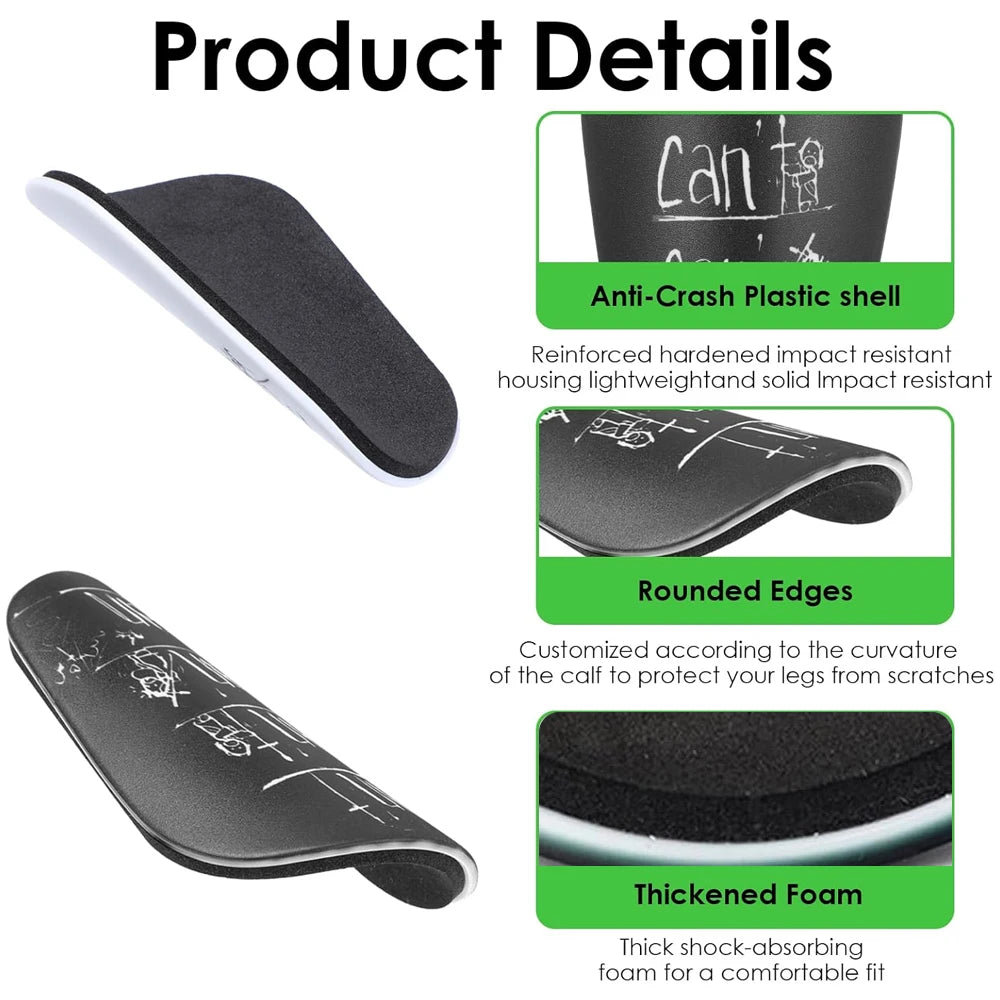 1Pair Mini Shin Guards,Small Shin Guards Soccer,Calf Guards - Light Comfortable Shin Gaurds, Shinguards for Teen Kids Adults