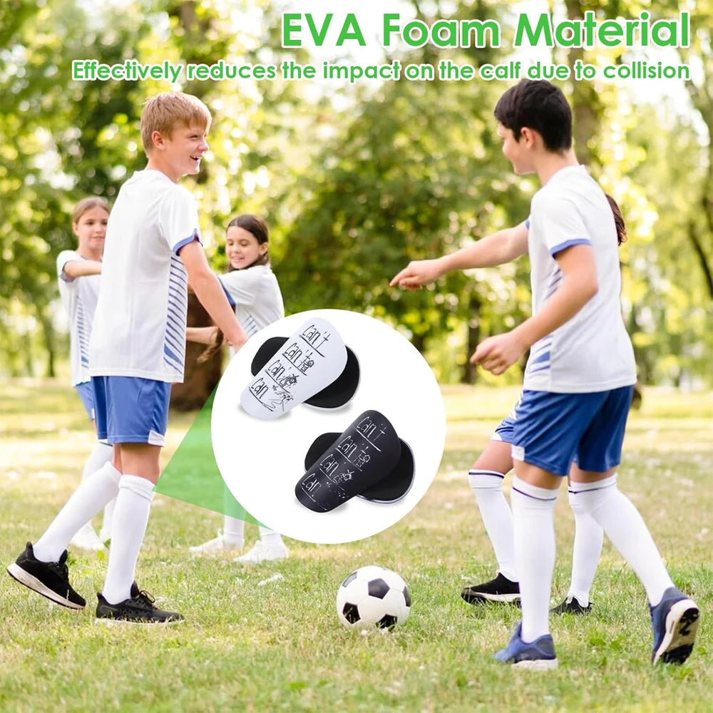 1Pair Mini Shin Guards,Small Shin Guards Soccer,Calf Guards - Light Comfortable Shin Gaurds, Shinguards for Teen Kids Adults
