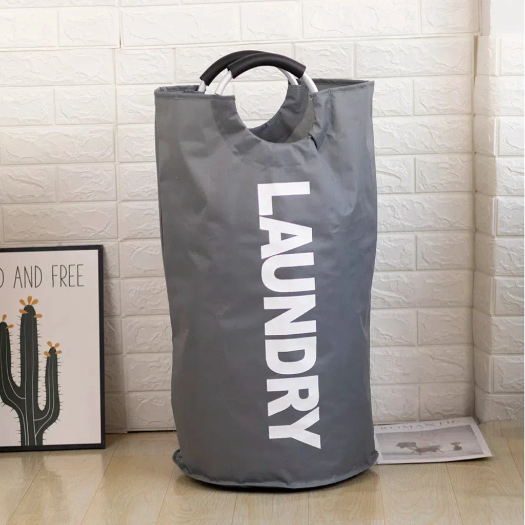 Large-capacity Laundry Hamper Bag With Handle Dirty Clothes Basket Bathroom Dirty Clothes Organizer Toys Storage Basket
