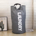 Large-capacity Laundry Hamper Bag With Handle Dirty Clothes Basket Bathroom Dirty Clothes Organizer Toys Storage Basket