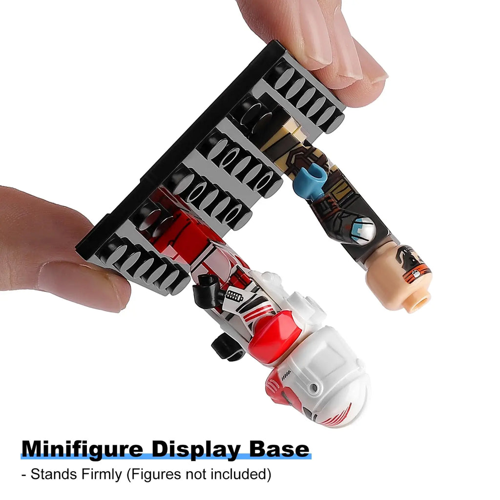 Minifigures Display Case, Acrylic Building Block Display Box,Action Figure Toys Storage for Lego Minifigure,Gift for Lego Lover