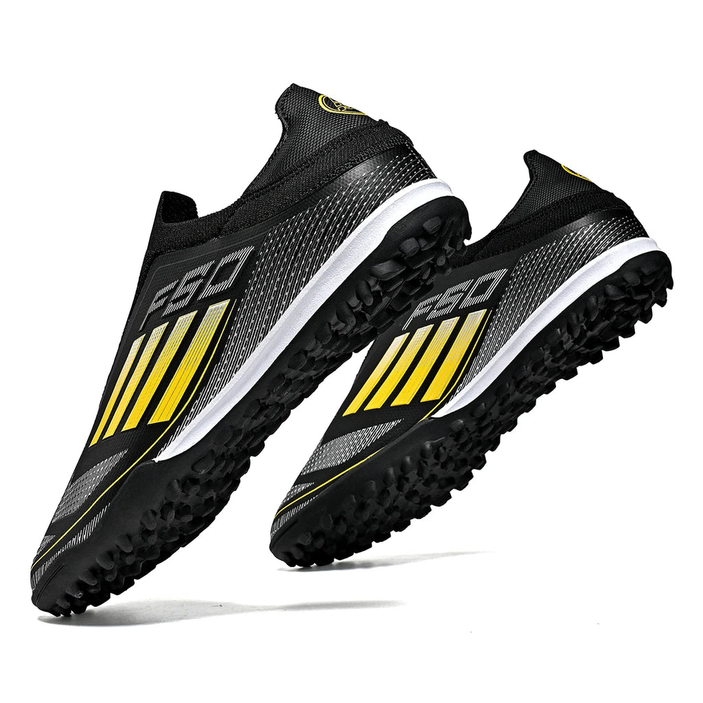 New Men Soccer Shoes Cleats Football Boots Non Slip Match Training Outdoor Sport Boys Breathable Adult Long Spikes Comfortable