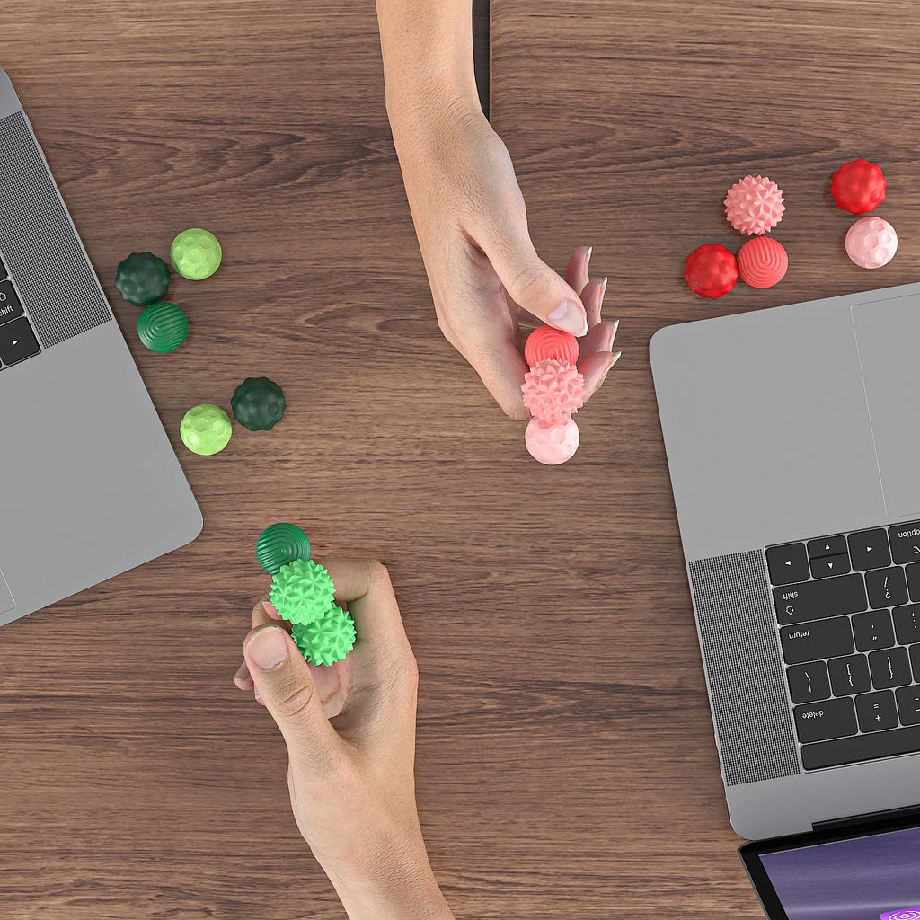 Magnetic Balls Fidget Toy,EDC Anti Stress Relief Toy Antistress Anxiety Sensory Magnet Fidgeting for Adult Kids Autism ADHD Gift