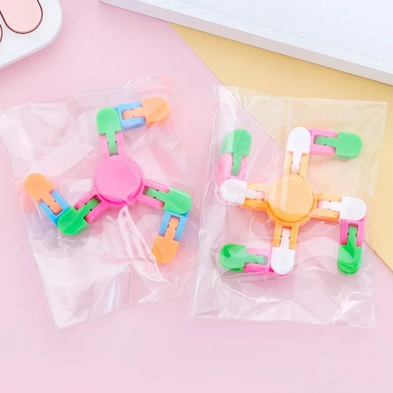 Fun Fidget Spinner Stress Relief Toys for Kids Birthday Party Gifts Souvenirs Kindergarten Back To School Pack Boys Girls Prizes