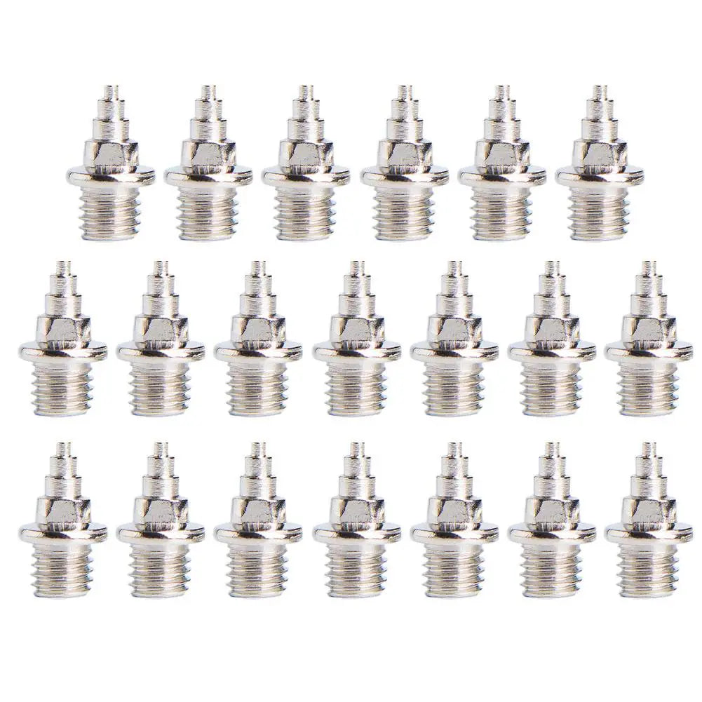 20 Pcs Hard Steel Track And Cross Country Spikes With Spike Wrench Replacement For Sprint Sports Short Running Shoes M4I0