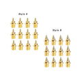 12Pcs Replacement Spikes for Track Shoes Sturdy Track and Field Running Spikes for Outdoor Training Sprint Short Running Exams