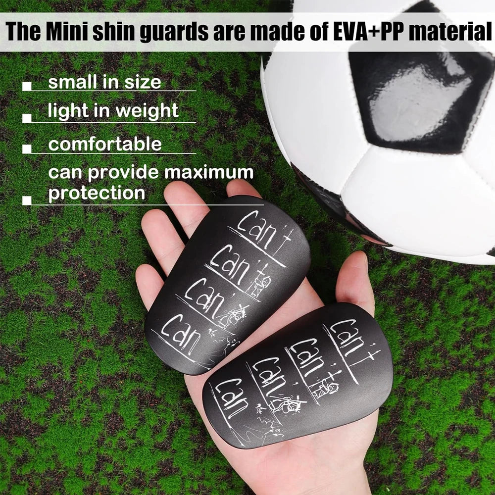 1Pair Mini Shin Guards,Small Shin Guards Soccer,Calf Guards - Light Comfortable Shin Gaurds, Shinguards for Teen Kids Adults