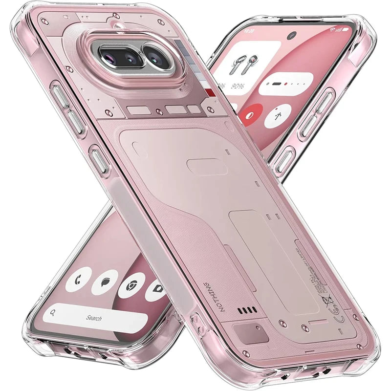 For Nothing Phone 4A 4 A Reinforced Corners Case For Phone4A Soft Clear TPU Shockproof Mobile Phone Cases Back Cover Coque Funda
