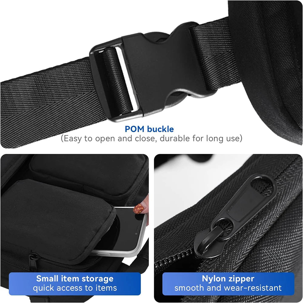 External Luggage Bag for Luggage Travel Organizer Storage Bag Lightweight 15.6-inch Laptop Handbag Suitcase Additional Vest Bag