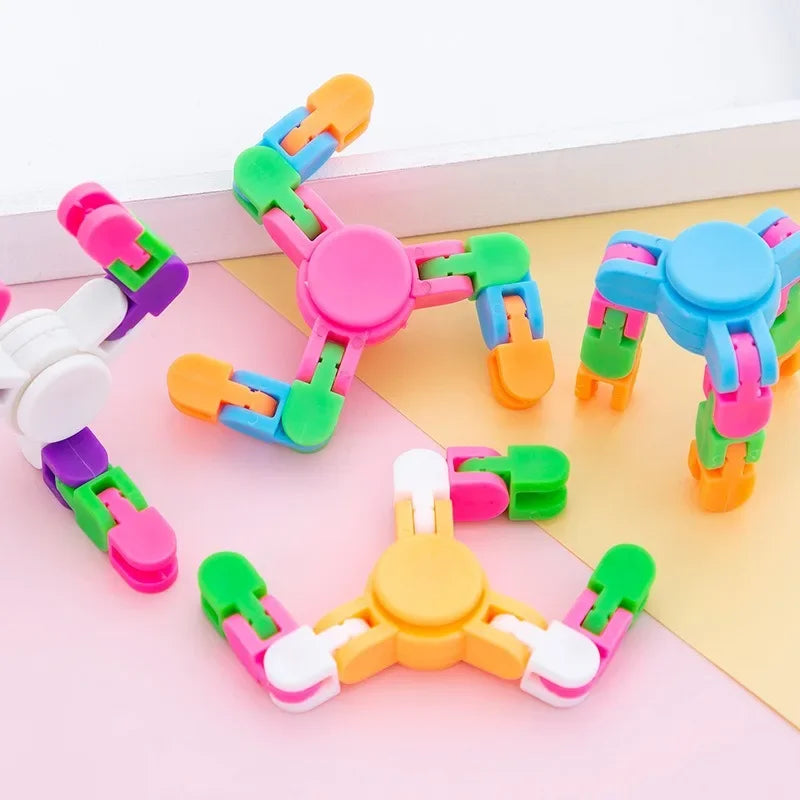 Fun Fidget Spinner Stress Relief Toys for Kids Birthday Party Gifts Souvenirs Kindergarten Back To School Pack Boys Girls Prizes