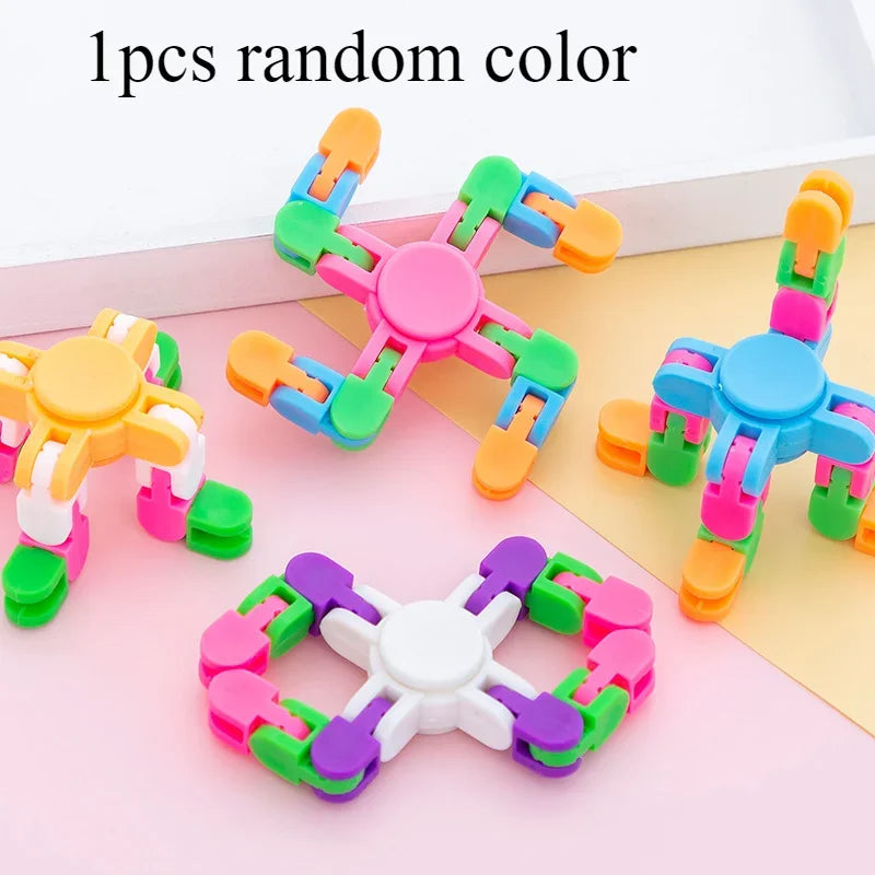 Fun Fidget Spinner Stress Relief Toys for Kids Birthday Party Gifts Souvenirs Kindergarten Back To School Pack Boys Girls Prizes