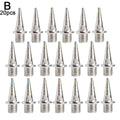 20 Pcs Hard Steel Track And Cross Country Spikes With Spike Wrench Replacement For Sprint Sports Short Running Shoes M4I0