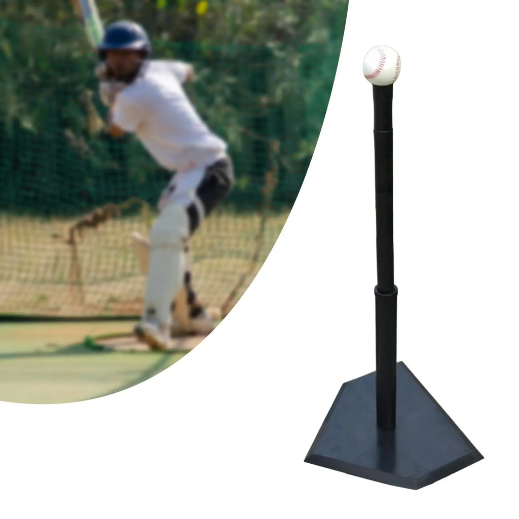Baseball Batting Tee Equipment Multipurpose Practice Batting Tee Stand for Training Camps Stadiums Teams Outdoor Activity Gym