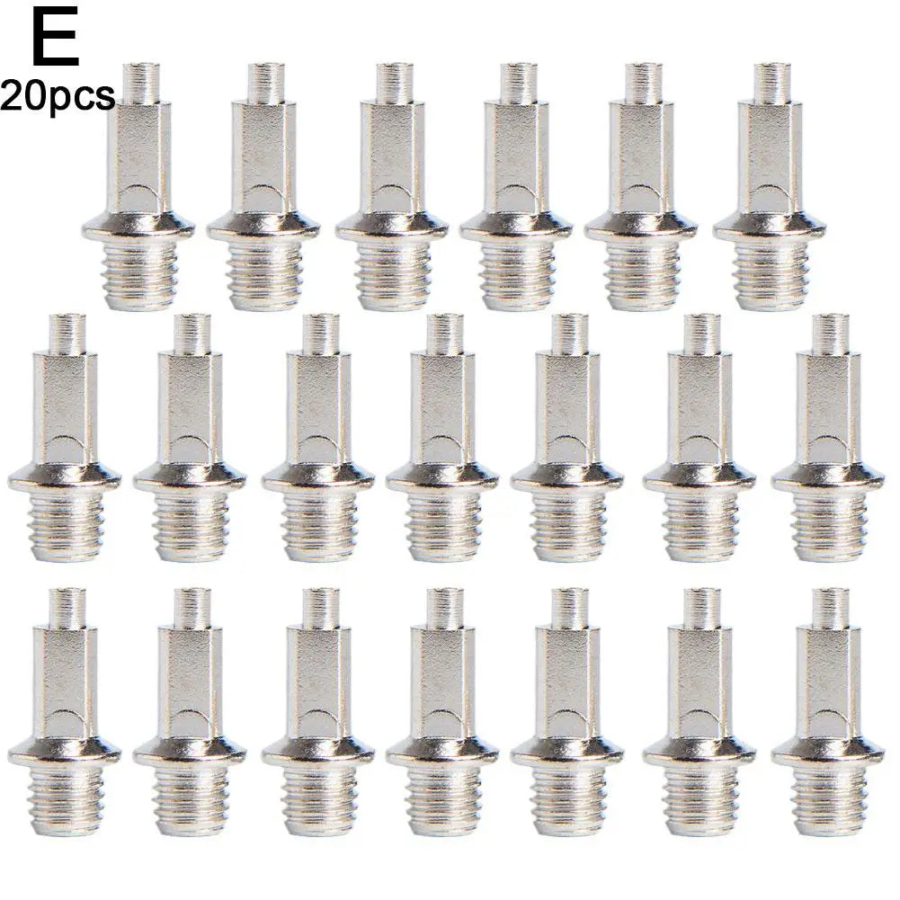 20 Pcs Hard Steel Track And Cross Country Spikes With Spike Wrench Replacement For Sprint Sports Short Running Shoes M4I0