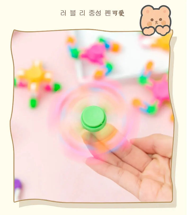 Fun Fidget Spinner Stress Relief Toys for Kids Birthday Party Gifts Souvenirs Kindergarten Back To School Pack Boys Girls Prizes