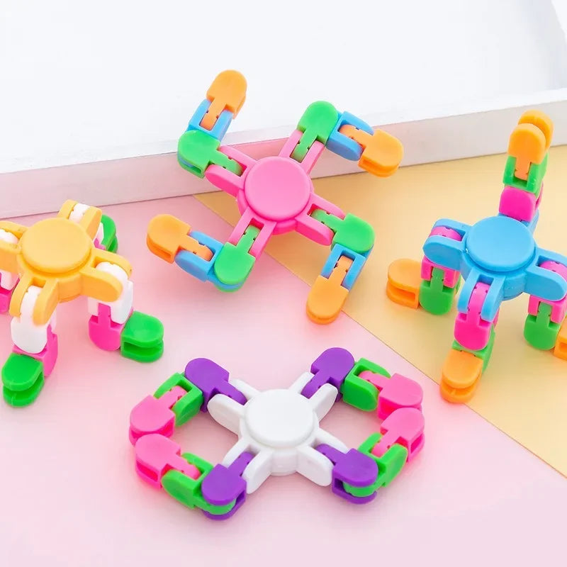 Fun Fidget Spinner Stress Relief Toys for Kids Birthday Party Gifts Souvenirs Kindergarten Back To School Pack Boys Girls Prizes