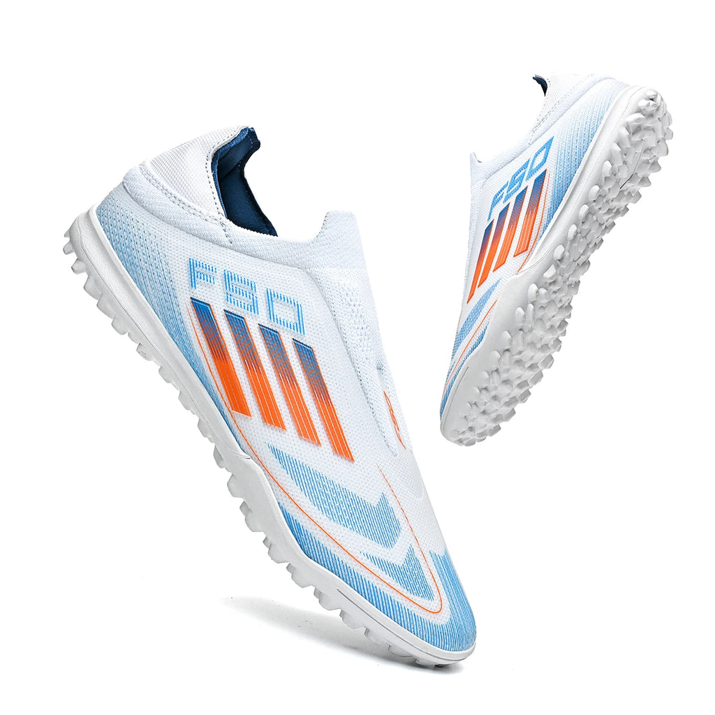 New Men Soccer Shoes Cleats Football Boots Non Slip Match Training Outdoor Sport Boys Breathable Adult Long Spikes Comfortable