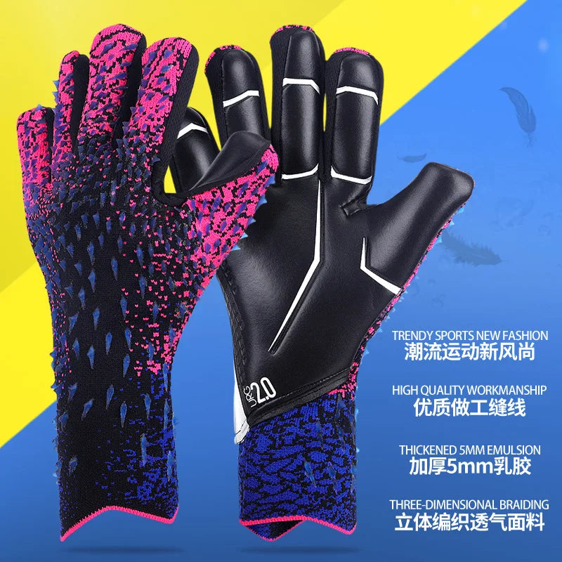 hot Goalkeeper gloves  Professional Teenager Goalkeeper Soccer Goalie Gloves