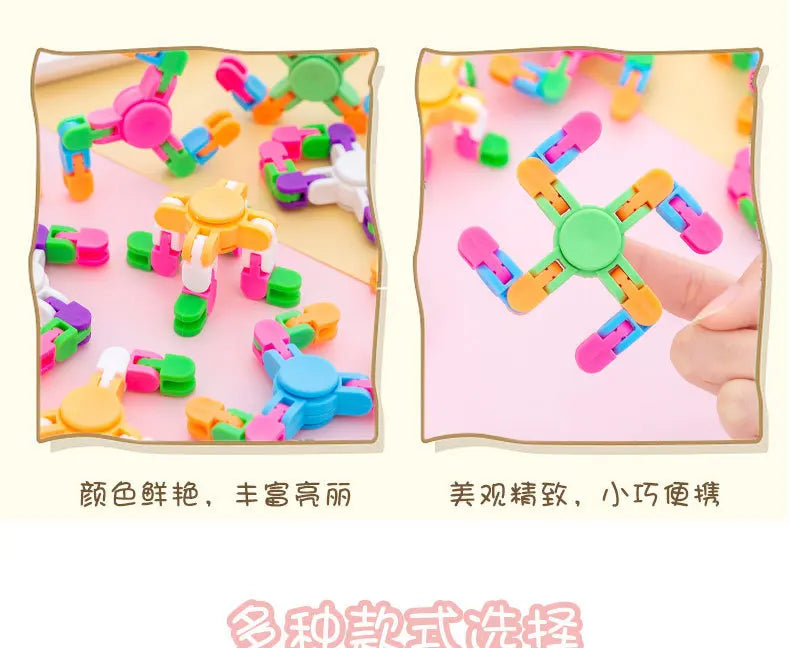 Fun Fidget Spinner Stress Relief Toys for Kids Birthday Party Gifts Souvenirs Kindergarten Back To School Pack Boys Girls Prizes